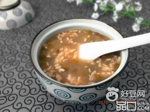 绿豆酒酿西米羹