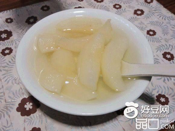 冰糖雪梨水