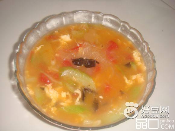 丝瓜西红柿汤
