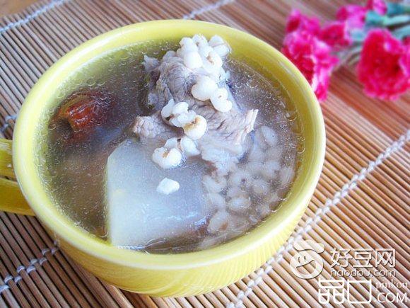 冬瓜薏米煲鸭汤