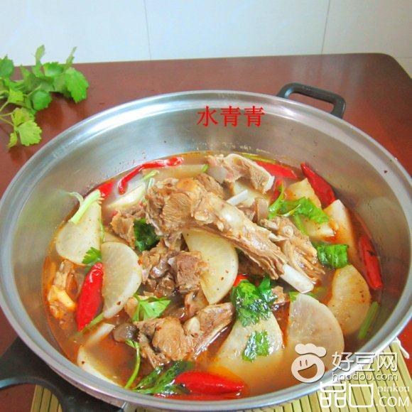 羊肉萝卜干锅