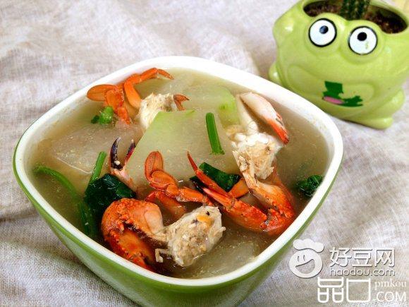 海蟹冬瓜汤