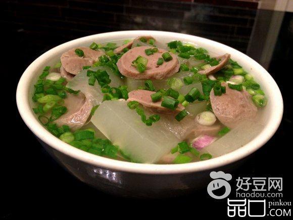 牛肉丸冬瓜汤