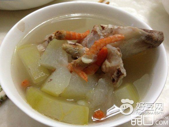 海米冬瓜大骨汤
