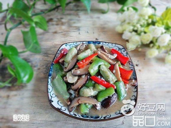 香菇烧丝瓜