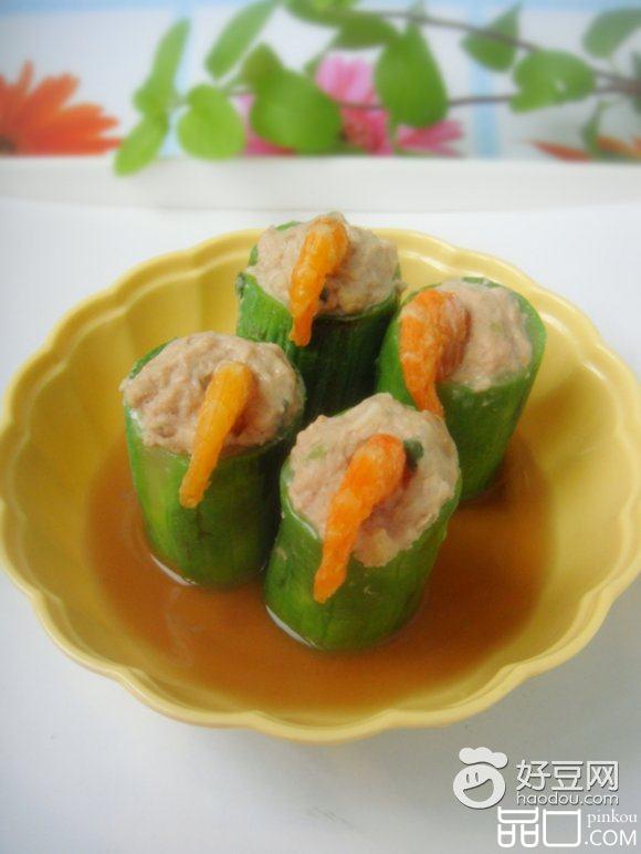 丝瓜金钩釀肉