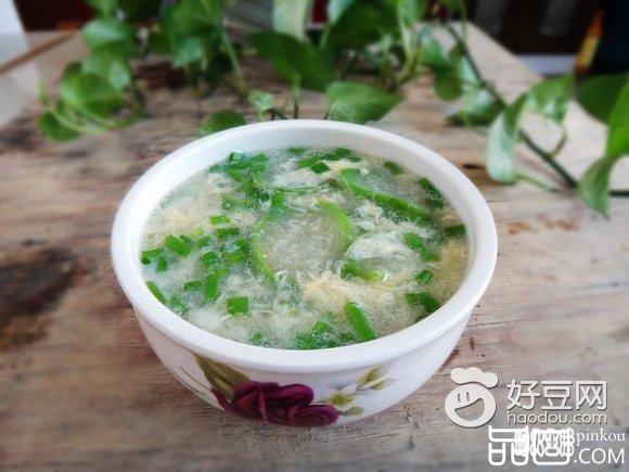 丝瓜蛋花羹
