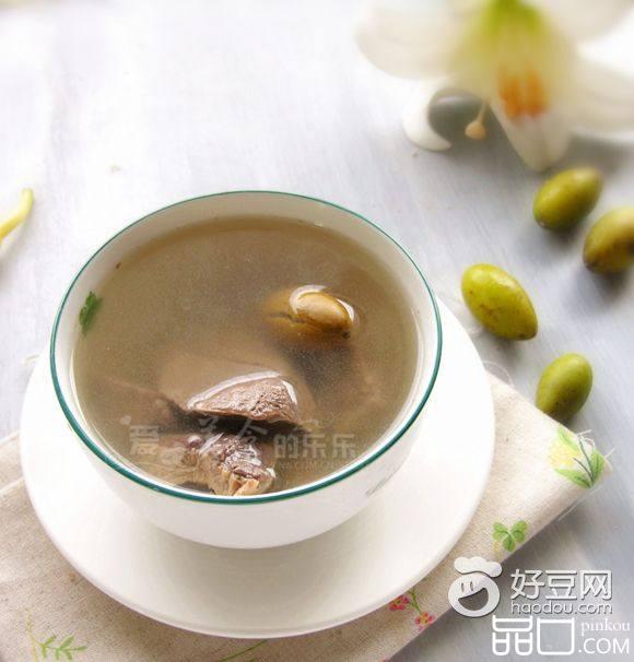橄榄猪肺汤