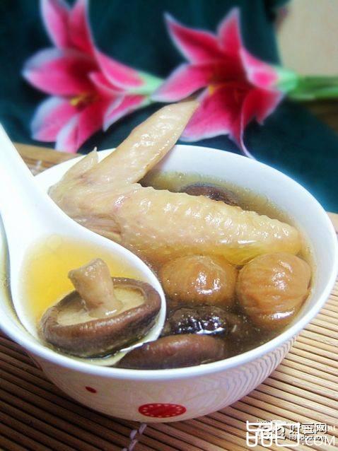 无花果香菇炖鸡汤
