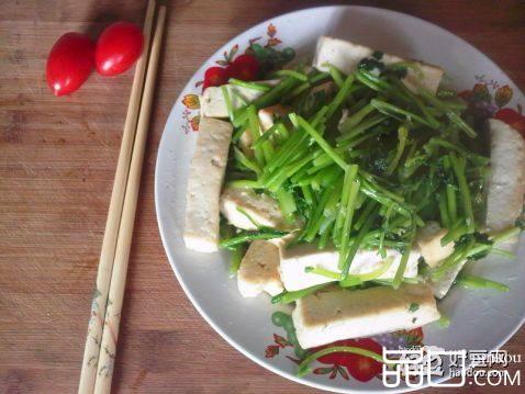 香菜豆腐
