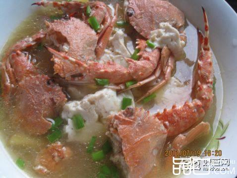 豆腐蟹汤