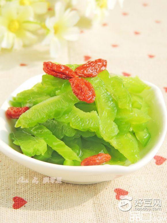 蜜汁苦瓜