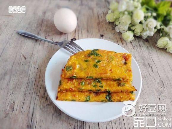 鸡蛋南瓜饼