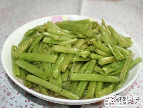 蒜炝空心菜