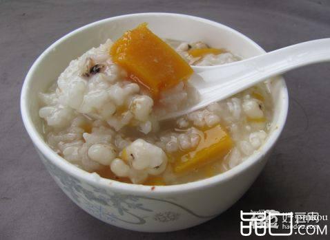 南瓜薏仁粥