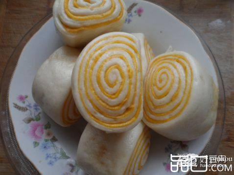 南瓜馒头卷