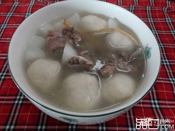 排骨鱼丸汤