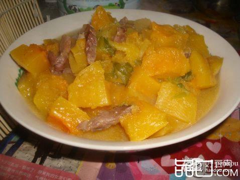 肉炖南瓜