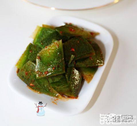 凉拌萝卜皮