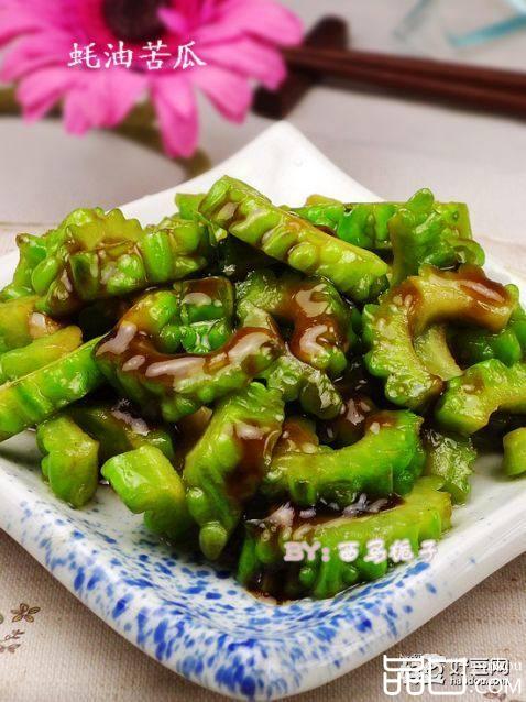 蚝油炒苦瓜
