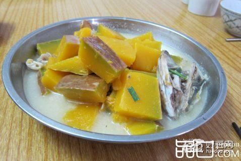 南瓜草鱼汤