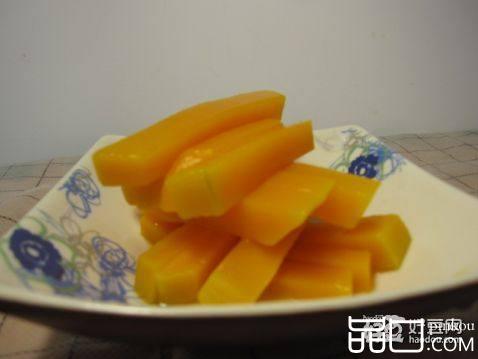 橙汁南瓜条