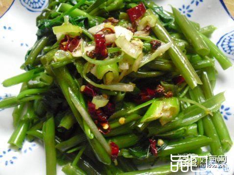 泼油空心菜