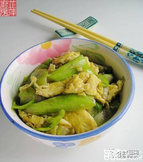 蒜香丝瓜炒蛋