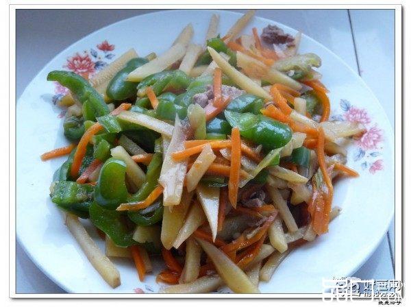 杂炒三蔬