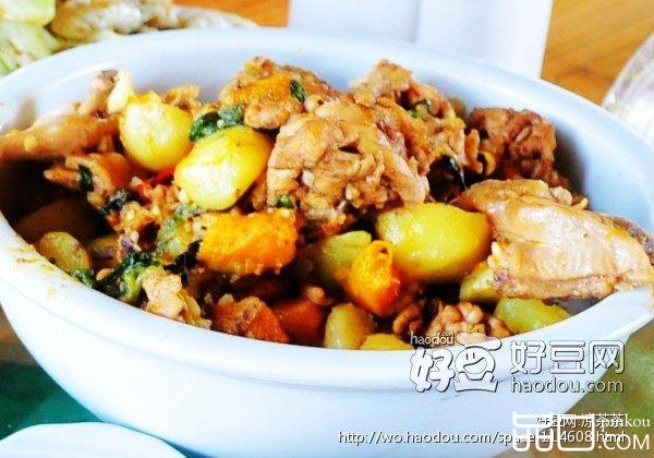 南瓜土豆炖鸡
