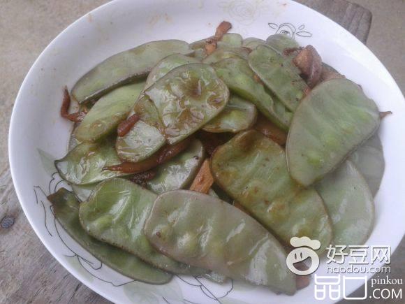 猪肉炒扁豆