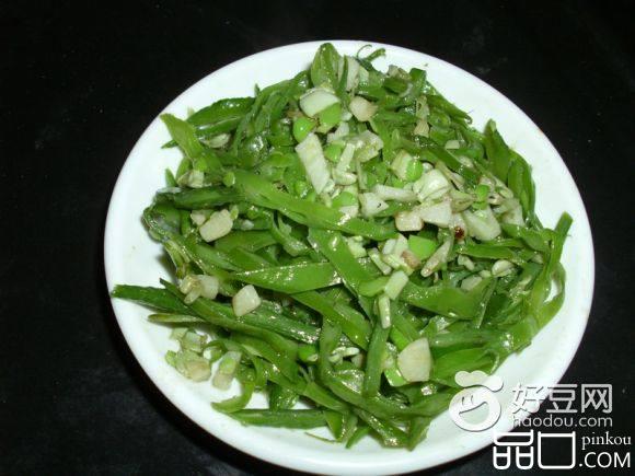 蒜香扁豆丝