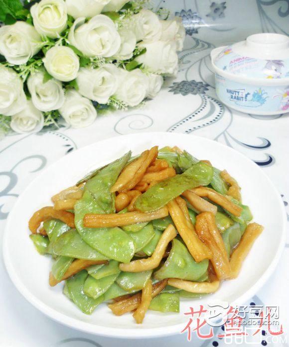 萝卜干炒扁豆