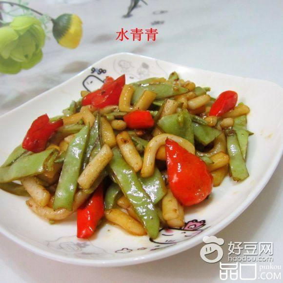 扁豆炒粉
