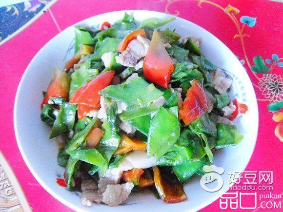 红椒烧扁豆