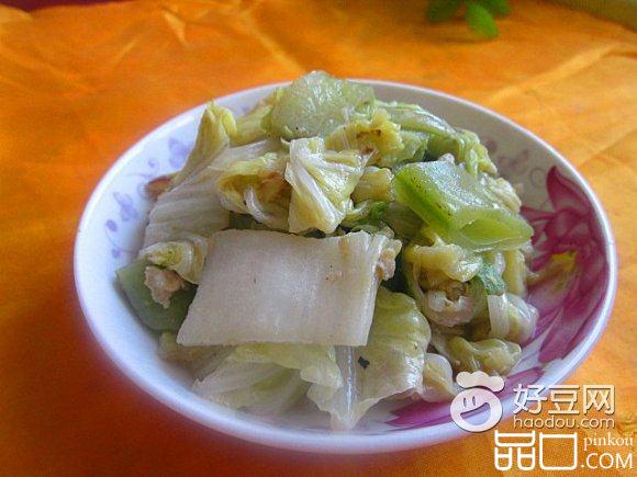 白菜扁豆合欢菜