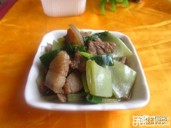白菜扁豆炖肉