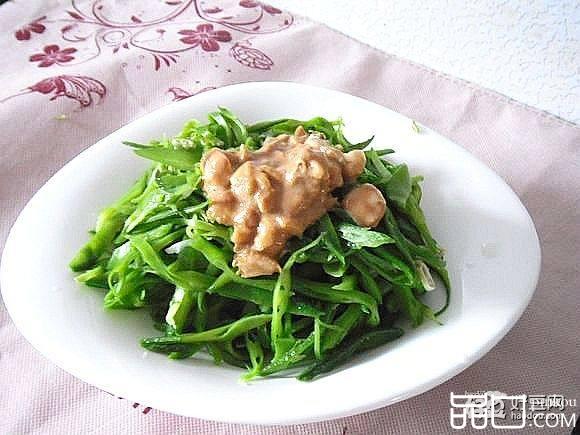 芝麻酱拌扁豆