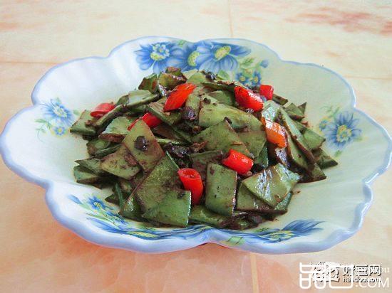 豆豉炒扁豆