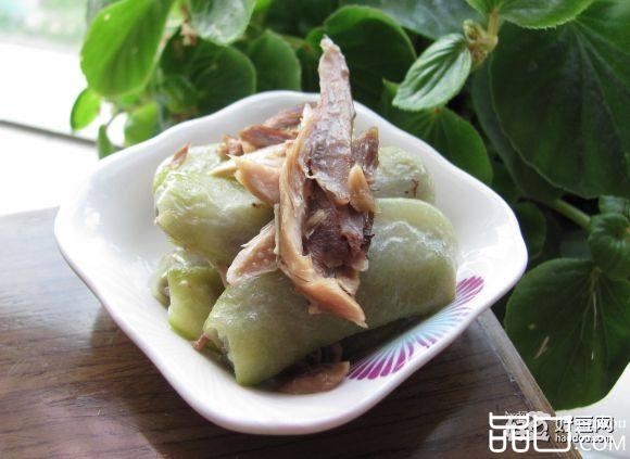扁豆炒鸡肉
