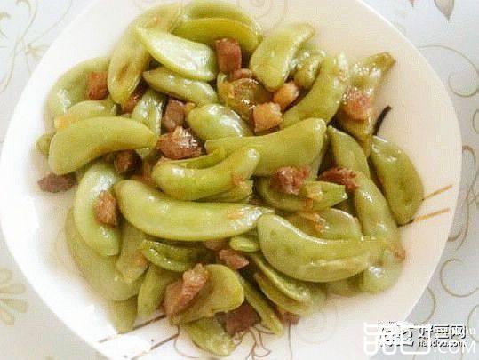 肉丁炒扁豆