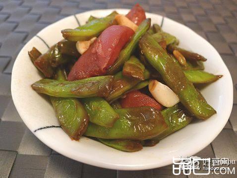番茄焖扁豆