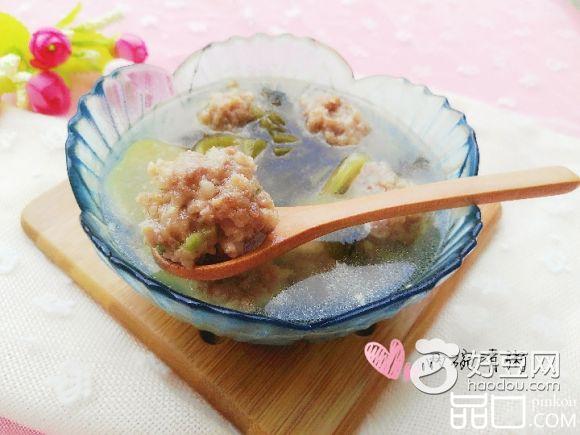 酸菜丸子汤