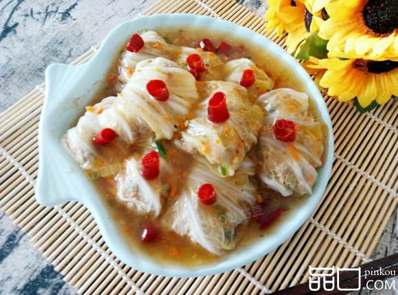 白菜肉卷