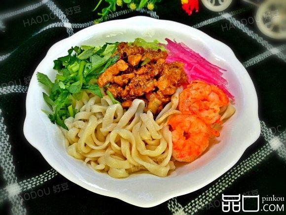 凉拌手擀面