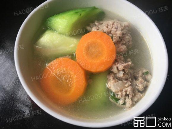 肉丸丝瓜汤