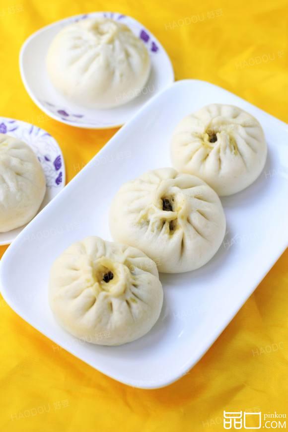 芽菜粉条肉包子