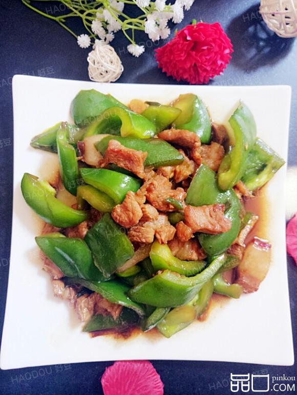 灯笼椒炒肉片
