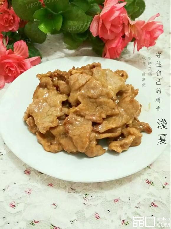 爆炒肉片