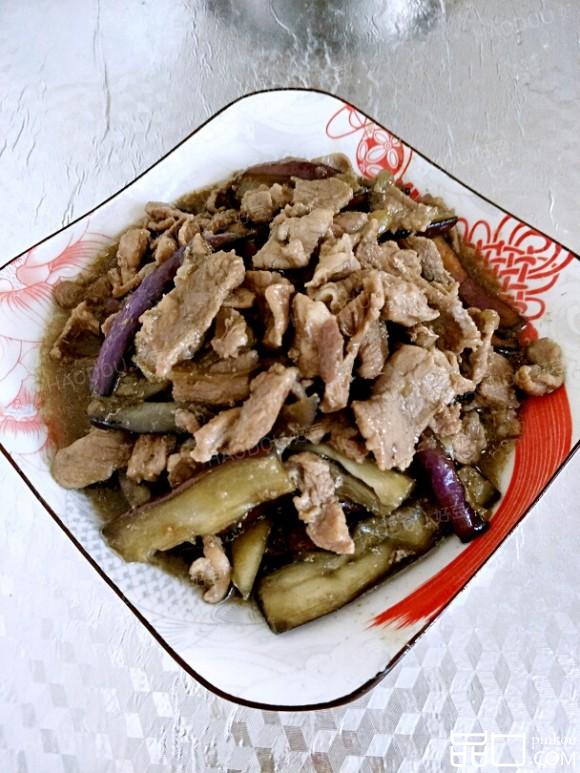 茄子炒猪肉